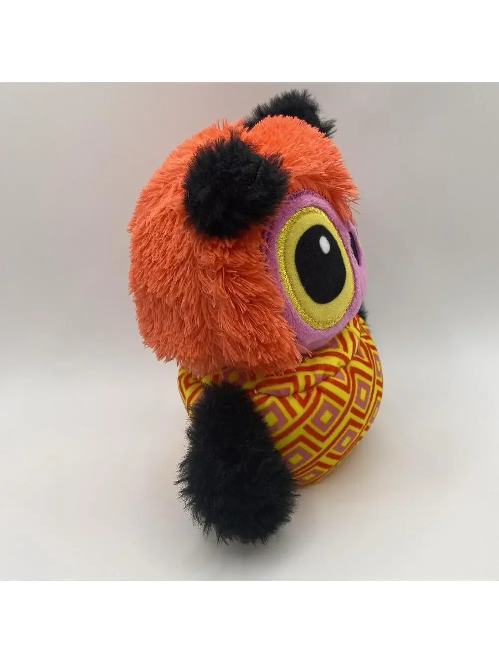 Bark Box Madagascar Oly  Red Owl Dog Toy